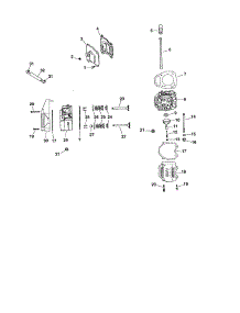 Head / Valve / Breather parts for Kohler Lawn & Garden Engine LV675-851502 from AppliancePartsPros.com