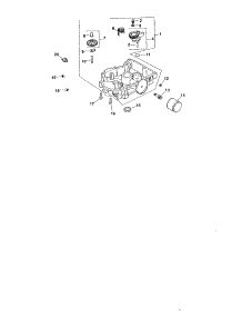 Oil Pan / Lubrication parts for Kohler Lawn & Garden Engine LV675-851510 from AppliancePartsPros.com