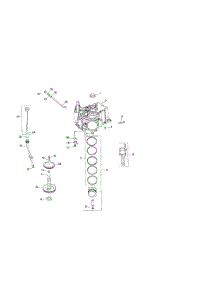 Crankcase parts for Kohler Lawn & Garden Engine LV675-851512 from AppliancePartsPros.com