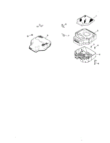 Blower Housing And Baffles parts for Kohler Lawn & Garden Engine LV675-851513 from AppliancePartsPros.com