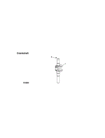 Crankshaft parts for Kohler Lawn & Garden Engine LV675-851514 from AppliancePartsPros.com