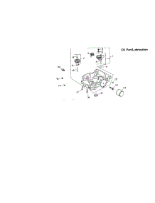 Oil Pan / Lubrication parts for Kohler Lawn & Garden Engine LV675-851514 from AppliancePartsPros.com