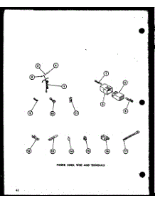 Power Cord (Lw1201 / P7762121w) (Lw1501 / P7762122w) (Lw1503 / P7762123w) (Lw2302 / P7762124w) (Lw2303 / P7762125w) (Lw1502 / P7762132w) parts for Amana Washer LW1501/P7762122W from AppliancePartsPros.com
