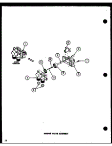 Mixing Valve Assembly (Lw1201 / P1110510w) (Lw1501 / P1110511w) (Lw1502 / P1110512w) (Lw2302 / P1110514w) (Lw2303 / P1110515w) (Lw1503 / P1110513w) parts for Amana Washer LW1503/P1110513W from AppliancePartsPros.com