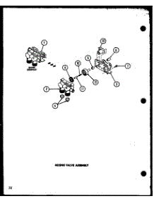 Mixing Valve Assembly (Lw2402 / P1110516w) (Lw2403 / P1110517w) parts for Amana Washer LW2303/P1110515W from AppliancePartsPros.com