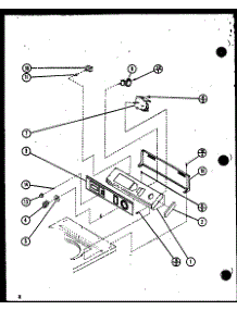 (Lw3403w / P1118419ww) (Lw3403g / P1118420wg) (Lw3403l / P1118421wl) parts for Amana Washer LW2501G/P1118405WG from AppliancePartsPros.com
