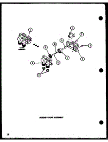 Mixing Valve Assembly (Lw3403w / P1118419ww) (Lw3403g / P1118420wg) (Lw3403l / P1118421wl) parts for Amana Washer LW2501W/P1118404WW from AppliancePartsPros.com