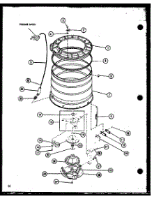 Parts Not Illustrated parts for Amana Dryer LW2802/P7804711W from AppliancePartsPros.com