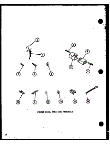 Power Cord (Lw2903 / P1110506w) (Lw2603 / P1110504w) (Lw9003 / P1110503w) parts for Amana Washer LW2903/P1110506W from AppliancePartsPros.com