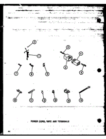 Power Cord (Lw3403w / P1164319ww) (Lw3403g / P1164320wg) (Lw3403l / P1164321wl) parts for Amana Washer LW3302L/P1164315WL from AppliancePartsPros.com