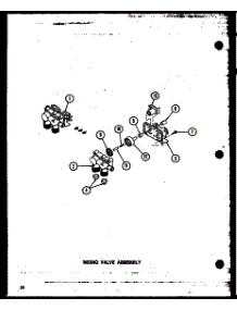 Mixing Valve Assembly (Lw2201w / P1164301ww) (Lw2201g / P1164302wg) (Lw2201l / P1164303wl) (Lw2501w / P1164304ww) (Lw2501g / P1164305wg) (Lw2501l / P1164306wl) (Lw2502w / P1164307ww) (Lw2502g / P1164308wg) (Lw2502l / P1164309wl) (Lw2503l / P1164312wl) (Lw2503g / P1164311wg) (L parts for Amana Washer LW3303G/P1164317WG from AppliancePartsPros.com