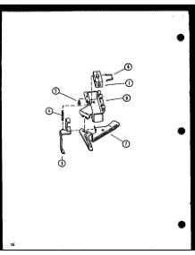 (Lw3403w / P1118419ww) (Lw3403g / P1118420wg) (Lw3403l / P1118421wl) parts for Amana Washer LW3303L/P1118418WL from AppliancePartsPros.com