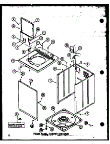 Front Panel (Lw2201w / P1164301ww) (Lw2201g / P1164302wg) (Lw2201l / P1164303wl) (Lw2501w / P1164304ww) (Lw2501g / P1164305wg) (Lw2501l / P1164306wl) (Lw2502w / P1164307ww) (Lw2502g / P1164308wg) (Lw2502l / P1164309wl) (Lw2503l / P1164312wl) (Lw2503g / P1164311wg) (Lw2503w / P11 parts for Amana Washer LW3403L/P1164321WL from AppliancePartsPros.com