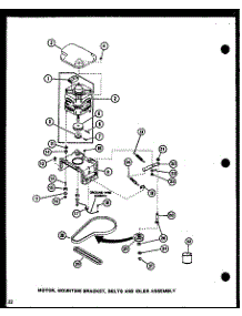 Motor (Lw2201w / P1118401ww) (Lw2201g / P1118402wg) (Lw2201l / P1118403wl) (Lw2501w / P1118404ww) (Lw2501g / P1118405wg) (Lw2501l / P1118406wl) (Lw2502w / P1118407ww) (Lw2502g / P1118408wg) (Lw2502l / P1118409wl) (Lw2503l / P1118412wl) (Lw2503g / P1118411wg) (Lw2503w / P1118410w parts for Amana Washer LW3403W/P1118419WW from AppliancePartsPros.com