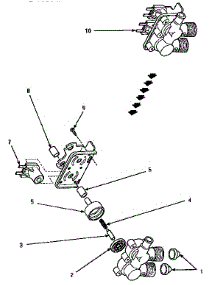 Mixing Valve Assembly parts for Amana Washer LW6163LM-PL26163LMA from AppliancePartsPros.com