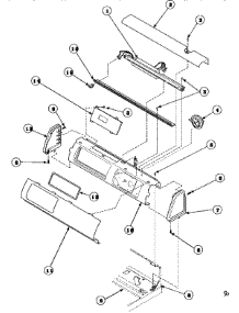 Graphic Panel, Ctrl Mtg Plate And Ctrls parts for Amana Washer LW9203L2-PLW9203L2A from AppliancePartsPros.com