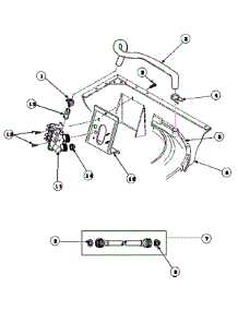 Inlet / Fill Hose / Mixing Vlv & Mtg Brkt parts for Amana Washer LW9203L2-PLW9203L2A from AppliancePartsPros.com
