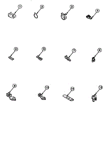 Terminals parts for Amana Washer LWA90W/PLWA90AW from AppliancePartsPros.com
