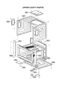 Upper Cavity Parts parts for Lg Wall Oven/Microwave Combo LWC3063BD/00 from AppliancePartsPros.com