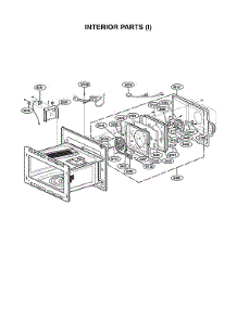 Interior Parts (I) parts for Lg Wall Oven/Microwave Combo LWC3063BD/00 from AppliancePartsPros.com