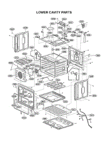 Lower Cavity Parts parts for Lg Wall Oven/Microwave Combo LWC3063BD/00 from AppliancePartsPros.com