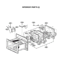 Interior Parts (I) parts for Lg Wall Oven/Microwave Combo LWC3063ST/00 from AppliancePartsPros.com
