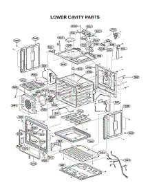 Lower Cavity Parts parts for Lg Wall Oven/Microwave Combo LWC3063ST/00 from AppliancePartsPros.com