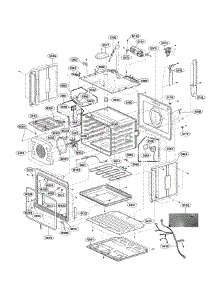 Lower Cavity Parts parts for Lg Electric Wall Oven LWD3063BD/00 from AppliancePartsPros.com