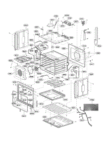 Lower Cavity Parts parts for Lg Electric Wall Oven LWD3063ST/00 from AppliancePartsPros.com