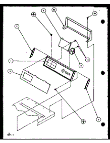 Parts Not Illustrated parts for Amana Dryer LWD950/P7804706W from AppliancePartsPros.com