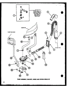 Pump Assembly parts for Amana Dryer LWD950/P7804706W from AppliancePartsPros.com