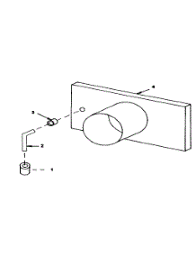 Clean-Out Door Assembly parts for Yukon Furnace LWG-112 from AppliancePartsPros.com