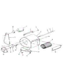 Blower Housing parts for Yukon Furnace LWO-112 from AppliancePartsPros.com