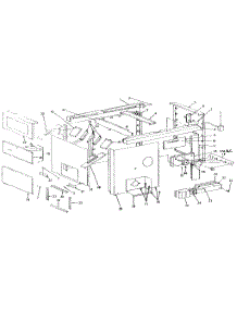 Casing Assembly parts for Yukon Furnace LWO-112 from AppliancePartsPros.com