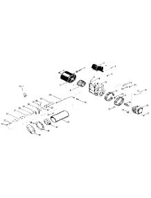 Oil Burner Assembly parts for Yukon Furnace LWO-168 from AppliancePartsPros.com