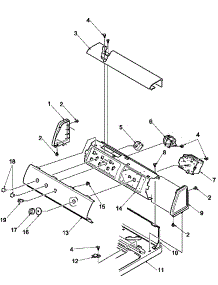 Control Panel parts for Speed Queen Washer LWS04AW-PLWS04AW from AppliancePartsPros.com