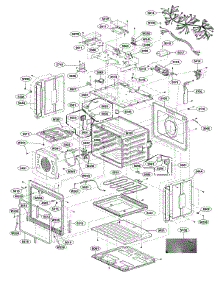 Cavity Parts parts for Lg Electric Wall Oven LWS3063ST/00 from AppliancePartsPros.com