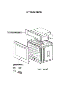 Introduction Parts parts for Lg Electric Wall Oven LWS3063ST/02 from AppliancePartsPros.com