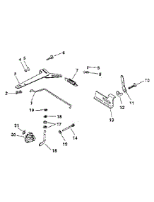 Governor parts for Kohler Lawn & Garden Engine M18S-24665 from AppliancePartsPros.com