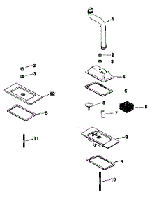 Breather And Vent parts for Kohler Lawn & Garden Engine M20QS-49622 from AppliancePartsPros.com