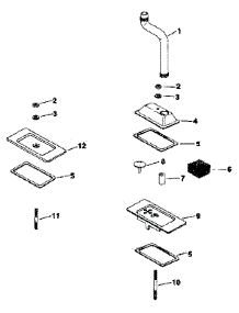 Breather And Vent parts for Kohler Lawn & Garden Engine M20QS-49634 from AppliancePartsPros.com