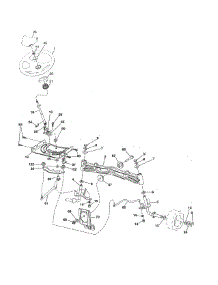 Steering parts for Husqvarna Front-Engine Lawn Tractor M24-54T from AppliancePartsPros.com