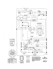 Schematic Diagram parts for Husqvarna Front-Engine Lawn Tractor M24-54T from AppliancePartsPros.com