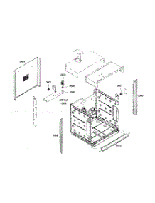 Outside Parts parts for Thermador Electric Wall Oven M271ES01 from AppliancePartsPros.com