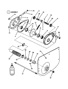 Chain Case, L.H. Fender parts for Snapper Rear-Engine Riding Mower M280919B from AppliancePartsPros.com