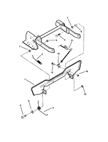 Blade Stop Pedals parts for Snapper Rear-Engine Riding Mower M300921B from AppliancePartsPros.com