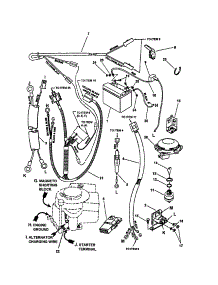 Electrical (For Electric Start) parts for Snapper Rear-Engine Riding Mower M301019BE from AppliancePartsPros.com