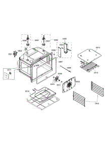 Oven Parts parts for Thermador Electric Wall Oven M301ES01 from AppliancePartsPros.com