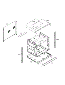 Mounting parts for Thermador Electric Wall Oven M301ES01 from AppliancePartsPros.com