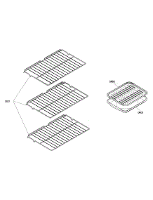 Shelf Assy parts for Thermador Electric Wall Oven M301ES01 from AppliancePartsPros.com